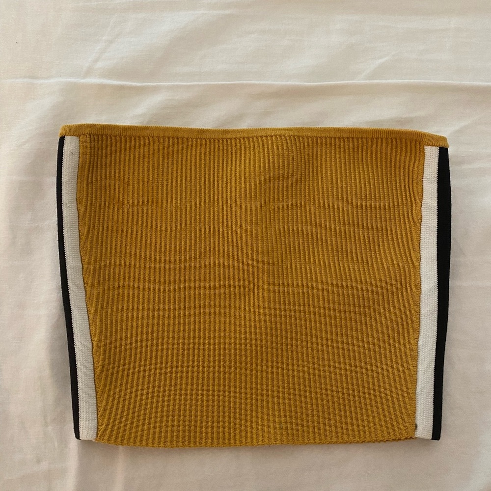 Aritzia - Yellow Tube Top - XS